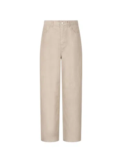 Tomboy Corduroy Trousers In Yellow