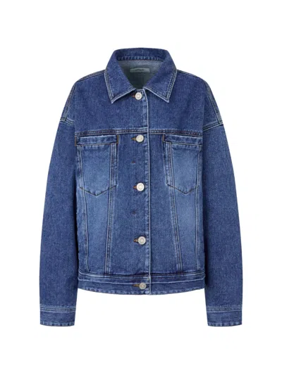 Tomboy Denim Jacket In Blue