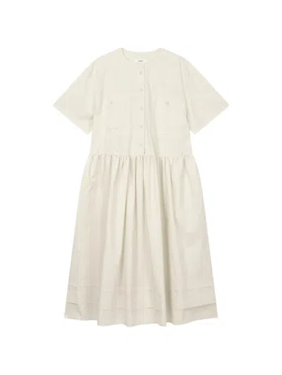 Tomboy Double-pocket Dress In Neutral