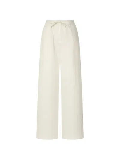 Tomboy Drawstring Trousers In White