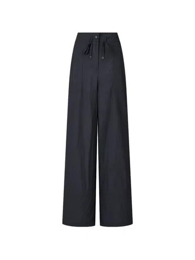 Tomboy Drawstring Wide-leg Trousers In Blue
