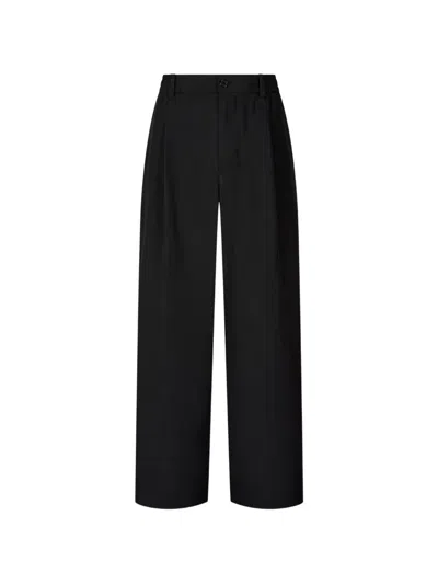 Tomboy Elastic Waist Trousers In Black
