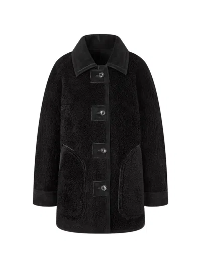 Tomboy Faux-fur Reversible Jacket In Multi
