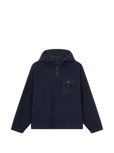 Tomboy Fleece Hoodie In Blue