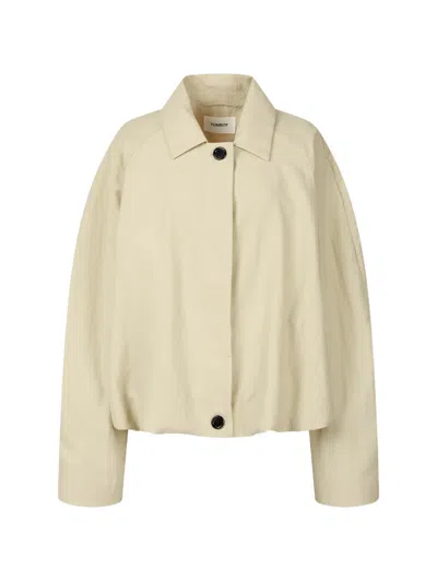 Tomboy Gathered Volume Jacket In Multi