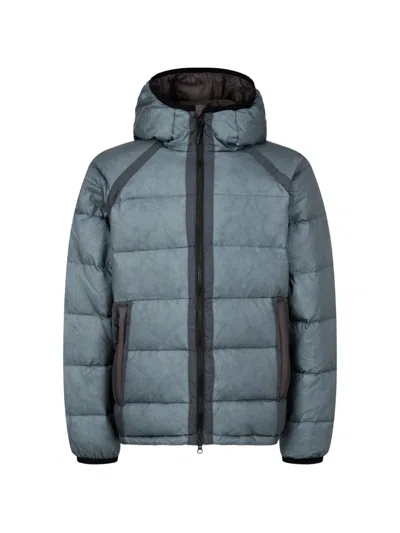 Tomboy Hooded Puffer Jacket In Green
