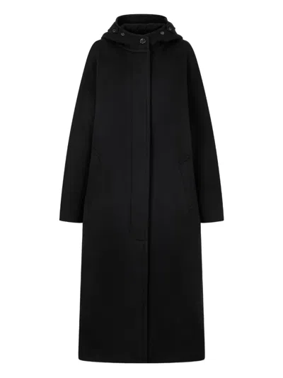 Tomboy Mantel Mit Kapuze In Black