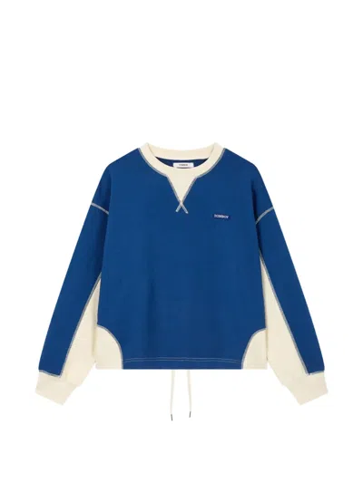 Tomboy Logo-patch Sweatshirt In Blue
