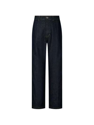 Tomboy Logo-patch Trousers In Black