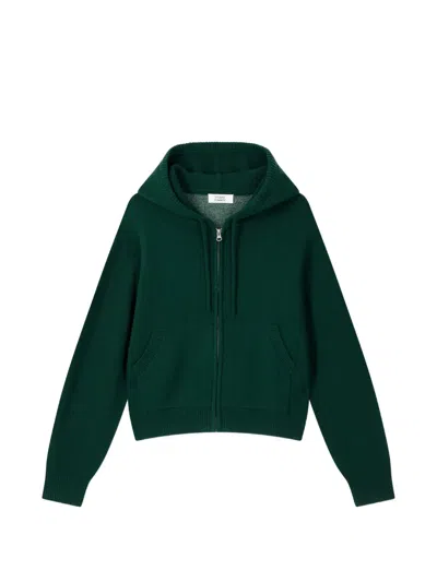 Tomboy Logo-intarsia Zip-up Hoodie In Multi