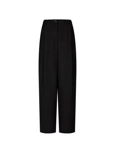 Tomboy Pleated Elasticated-waist Trousers In Multi