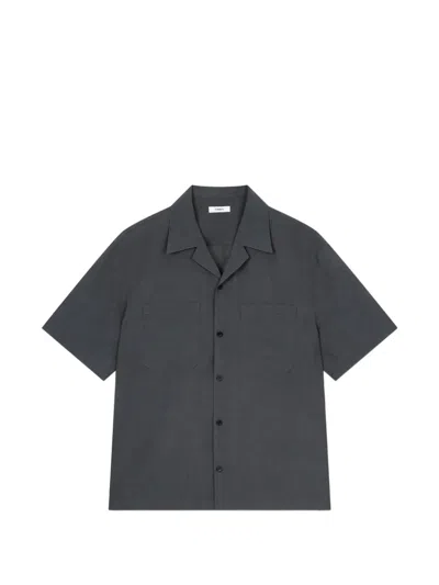 Tomboy Pocket Short-sleeve Shirt In Gray