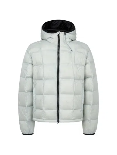 Tomboy Quilted Hooded Jacket In White