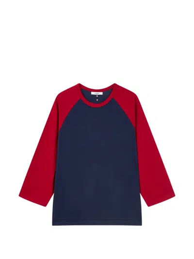 Tomboy Raglan-sleeve T-shirt In Brown