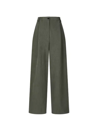 Tomboy Relaxed Trousers In Green