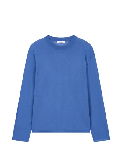 Tomboy Relaxed-fit Pullover Sweater In Blue