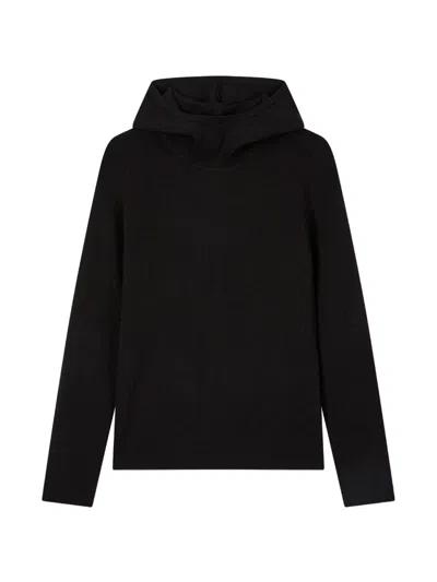 Tomboy Ribbed-knit Hoodie In Animal Print