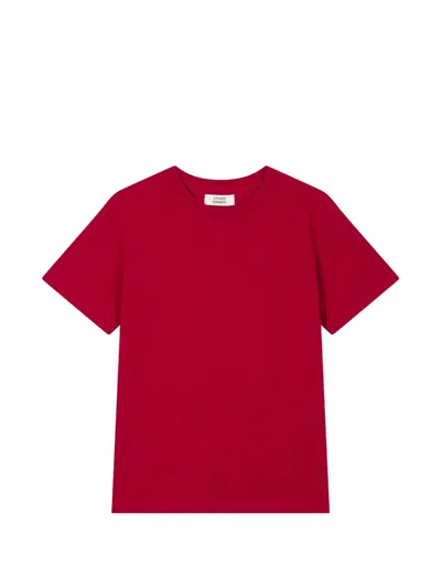 Tomboy Round-neck T-shirt In Red