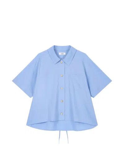 Tomboy Short-sleeve Oversized Shirt In Multi