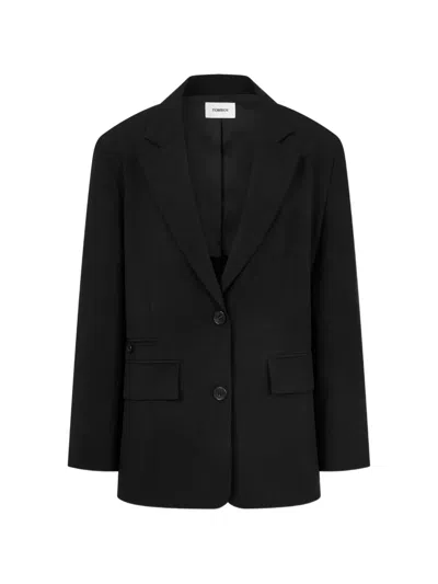 Tomboy Single-breasted Blazer In Black