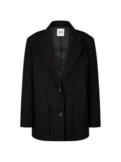 Tomboy Single-breasted Blazer In Black