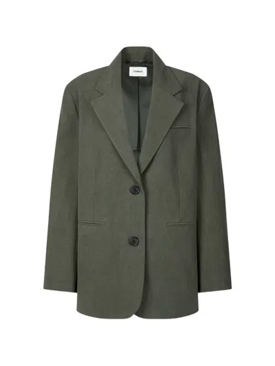 Tomboy Single-breasted Blazer In Green