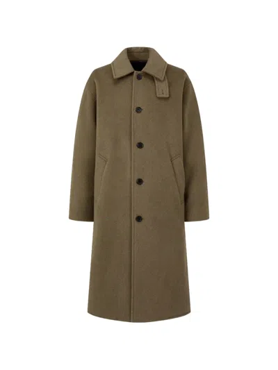 Tomboy Single-breasted Coat In Yellow