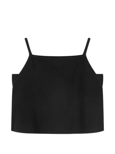 Tomboy Strap Bustier In Black