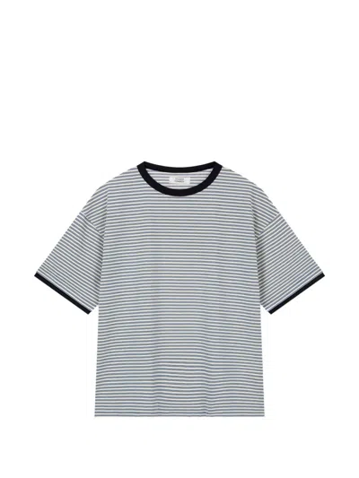 Tomboy Striped T-shirt In White
