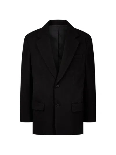 Tomboy Tailored Bouclé Blazer In Black