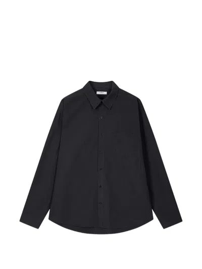 Tomboy Tone-on-tone Striped Shirt In Blue