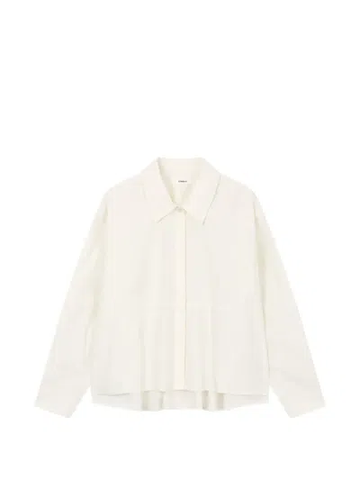 Tomboy Unbalanced Shirt In Neutral