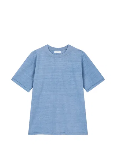 Tomboy Washed-finish T-shirt In Blue