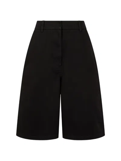 Tomboy Wide-leg Shorts In Black