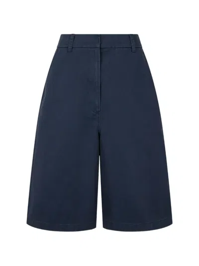 Tomboy Wide-leg Shorts In Blue