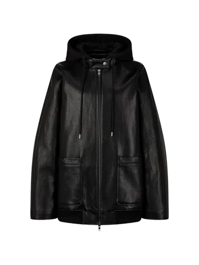 Tomboy Zip-up Jacket In Black