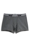 Tomboyx 4.5-inch Trunks In Charcoal Logo