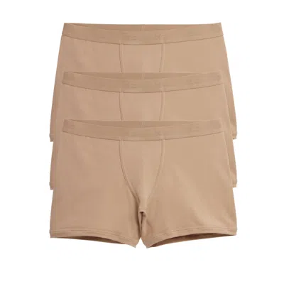 Tomboyx 4.5" Trunks 3-pack In Brown