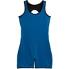 Tomboyx 6-inch Reversible Sleeveless Swim Unisuit In Blue