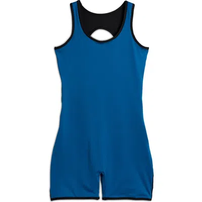 Tomboyx 6-inch Reversible Sleeveless Swim Unisuit In Blue
