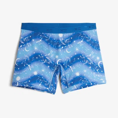 Tomboyx 6" No Fly Boxer Briefs In Blue