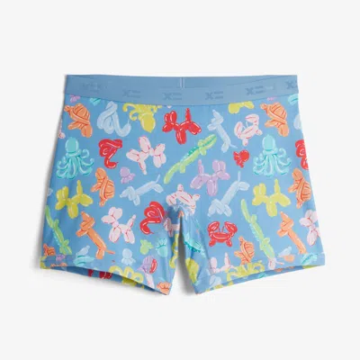 Tomboyx 6" No Fly Boxer Briefs In Blue