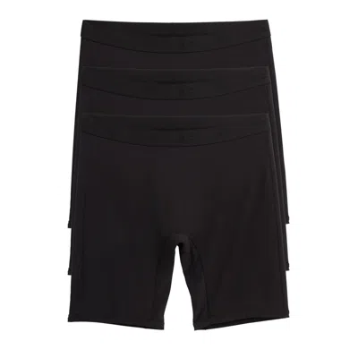 Tomboyx 9" Boxer Briefs 3-pack In Black