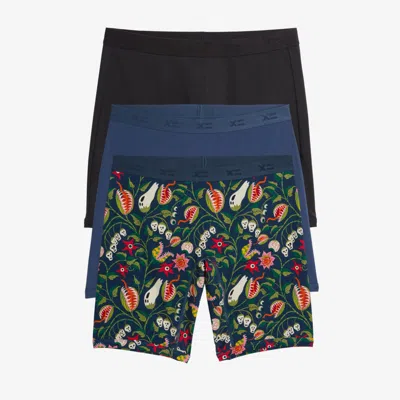 Tomboyx 9" Boxer Briefs 3-pack In Deadly Bloom Mp