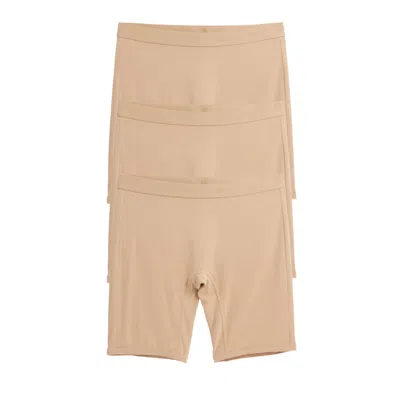 Tomboyx 9" Boxer Briefs 3-pack In Nude
