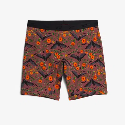 Tomboyx 9" Boxer Briefs In Batwing Brocade Mauve