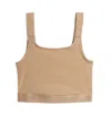 Tomboyx Adjustable Compression Crop Top In Neutral