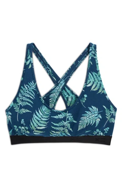 Tomboyx All Day Bralette In Blue