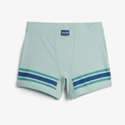 Tomboyx Bamboo Rib 4.5" Trunks In Green