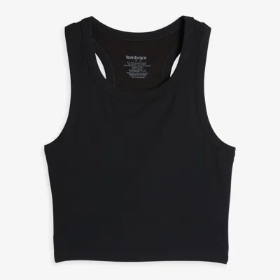 Tomboyx Bamboo Rib Bra Top In Black